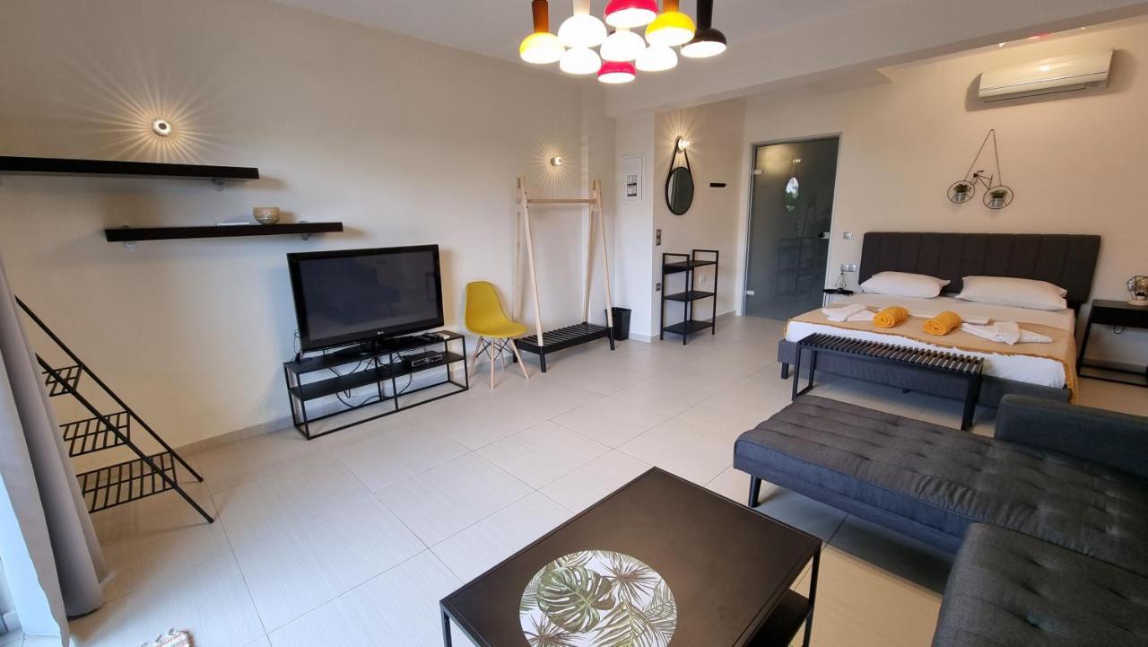 Sandy Point Villas Chania Agia Marina  Bagian luar foto