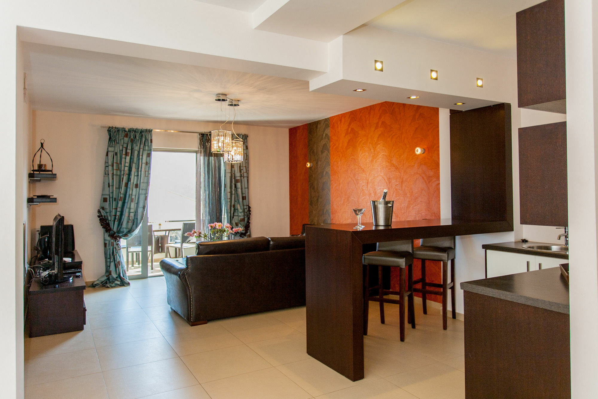 Sandy Point Villas Chania Agia Marina  Bagian luar foto